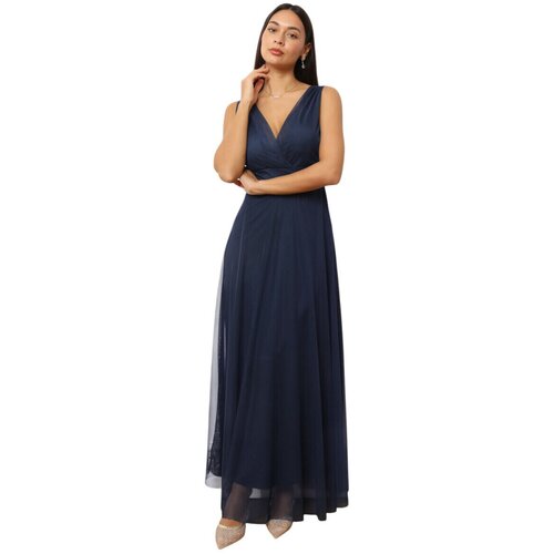 La Modeuse Dolge obleke 74815_P176754 Modra Cene