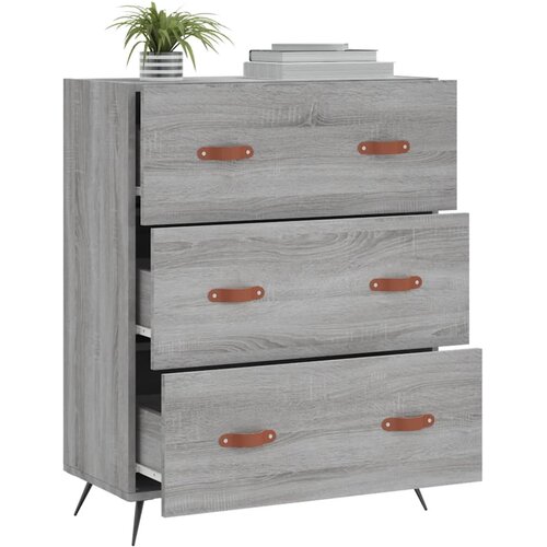  Komoda boja hrasta sonome 69,5 x 34 x 90 cm konstruirano drvo Slike