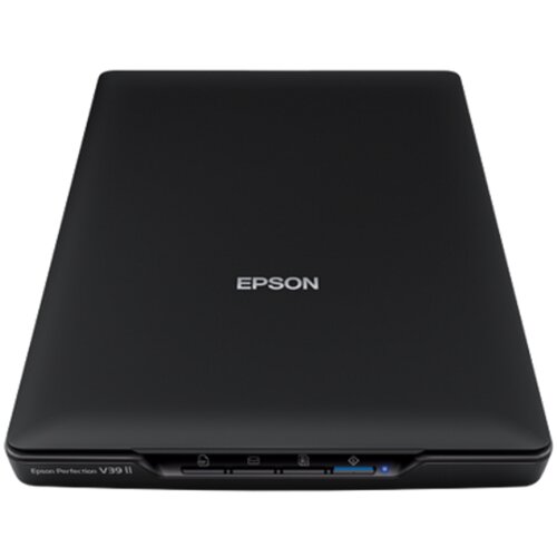 Epson Perfection V39II. A4. 4800x4800dpi. USB 2.0 Micro-AB. crni Slike