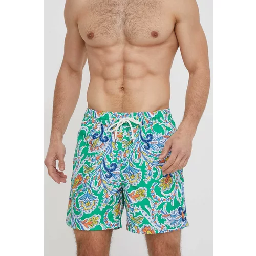 Polo Ralph Lauren Kratke hlače za kupanje boja: zelena