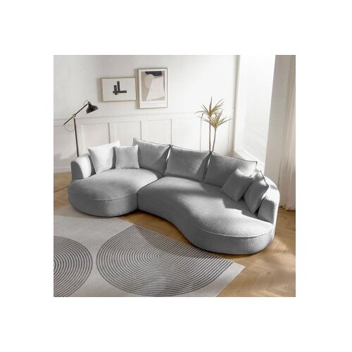 Atelier Del Sofa ugaona garnitura venedik left grey Cene
