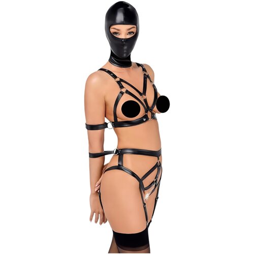 Bad Kitty set pojasa i maska ?(crna) - L Slike