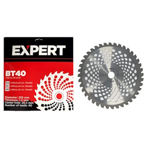  Expert Nož rezni disk cirkular za trimer 255x25.4x1.3mm 40z BT40 (67777) Cene