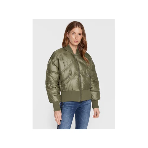 Guess Bomber jakna Lou W2BL45 WEWS0 Zelena Regular Fit