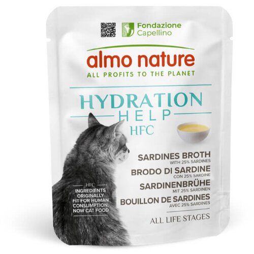 Almo Nature HFC Hydration Help juha - sardine - 50 g 50 g Cene