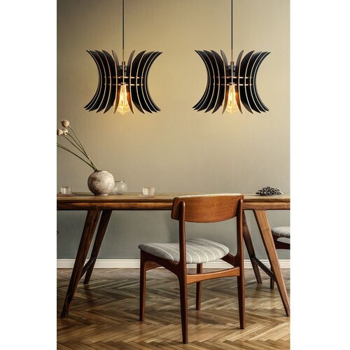 Opviq Luster 149, 55 cm, E27, crna Cene