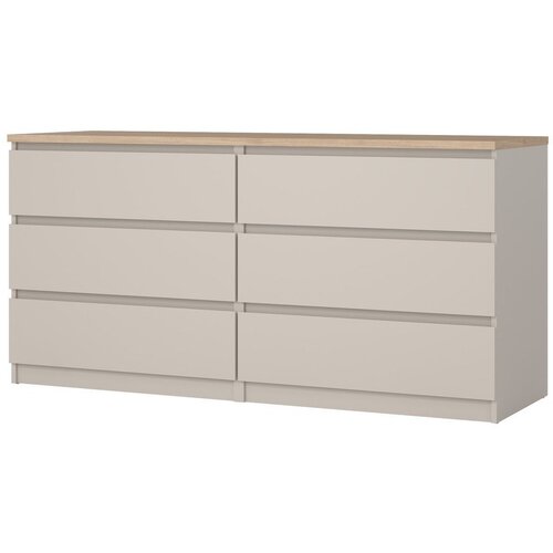 Tvilum Kremno bela komoda 154x76x50 cm Naia &amp;ndash; Slike