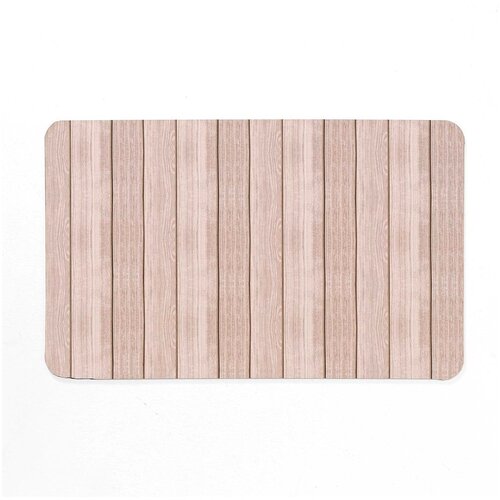 Douceur d intérieur Rjava gumijasta kopalniška preproga 50x80 cm Calista – Cene