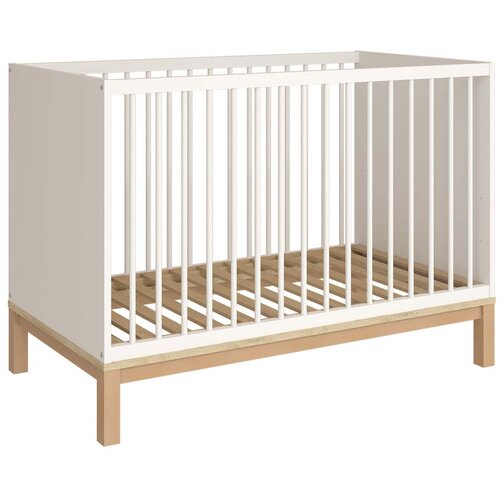 Faktum loop kinderbet 120x60 cm, White-Oak Slike