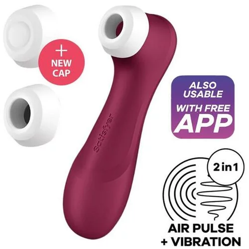 SATISFYER AIR Klitoralni Stimulator Satisfyer Pro 2 Generation 3 App