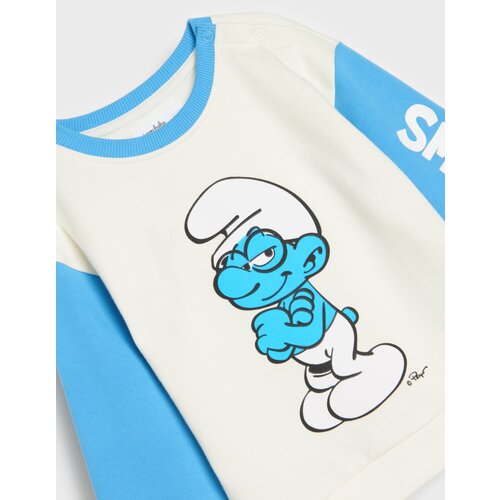 Sinsay Crewneck majica The Smurfs Slike
