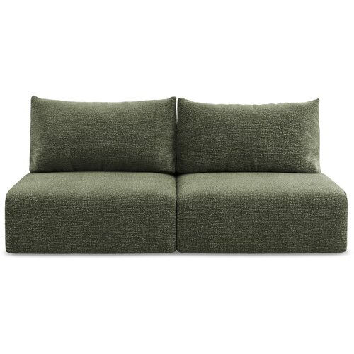 Makamii Zelena sklopiva/s prostorom za odlaganje sofa 216 cm Kalena – Cijene