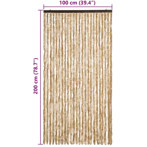  Zastor protiv muha bež 100 x 200 cm od &amp;scaron;enila Slike