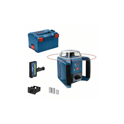 Bosch Rotacijski laser GRL 400 H + LR 45 v kovčku L-BOXX Slike