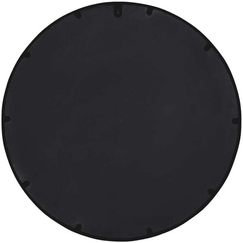 vidaXL Ogledalo crno 40 x 4 cm željezno okruglo za unutarnju upotrebu Cijene