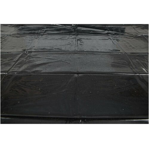 Fetish Glossy gumirana folija - črna (160 x 200 cm) Cene