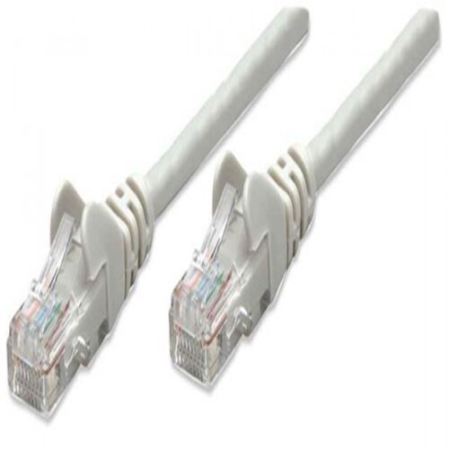 Intellinet patch kabel 0.25m Cat.6 UTP PVC sivi, 739900 ( 0539129 ) 739900 Slike
