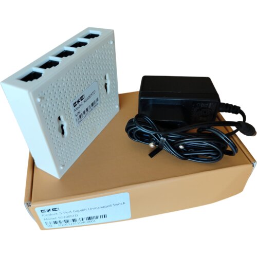 ExeLink SG1005TD swich Gbit, 5 x 10/100/1000 Base-T portova, plastično kućište Cene