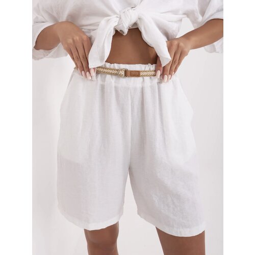 Italy Moda Shorts-MI-SN-6620.72P-white Cene