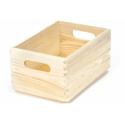 Compactor kutija od drveta bora Custom, 30 x 20 x 14 cm