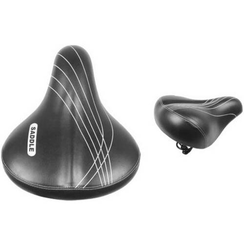 Sedlo comfort sa oprugama line crno-sivo Slike