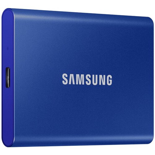 Samsung Portable T7 2TB plavi eksterni SSD MU-PC2T0H Slike