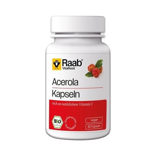 Raab Vitalfood GmbH Bio acerola 500 mg Cene