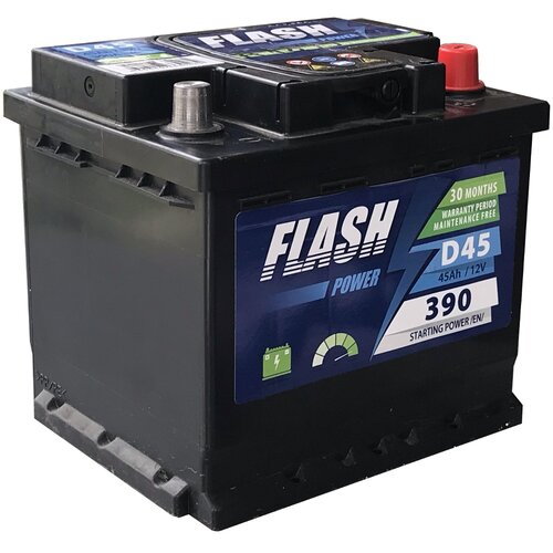 FLASH POWER akumulator 12V 45Ah 400A desno+ Slike