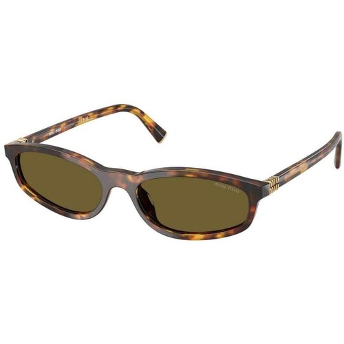 Miu Miu MUA06S 14L09Z ONE SIZE (54) Havana/Rjava Slike