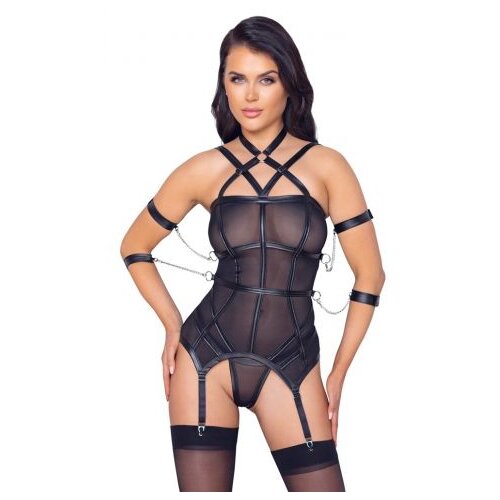 Cotelli Collection Korzet Cotelli Bondage Ziva Slike