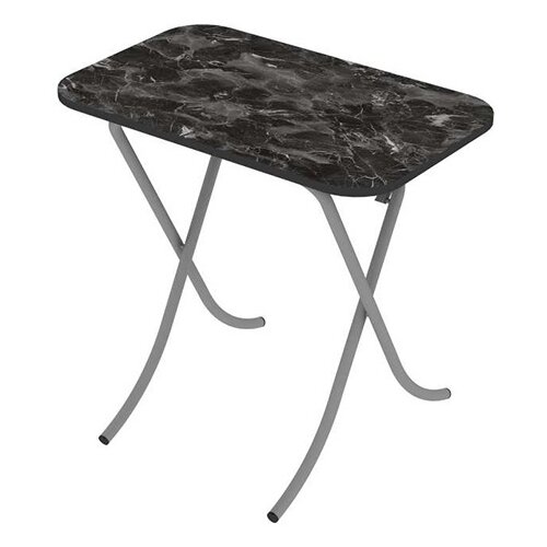 Alesta Sklopivi sto 50x80cm crni mermer AL10025CM Slike