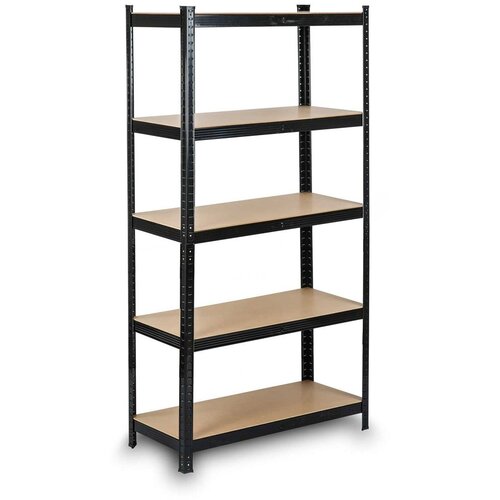  Metalni stalak za odlaganje 180 x 90 x 40 cm Humberg HR-813 crni Slike