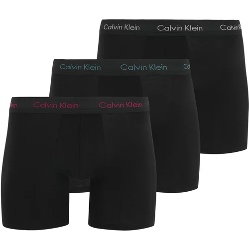 Calvin Klein Underwear Bokserice cijan plava / siva / roza / crna