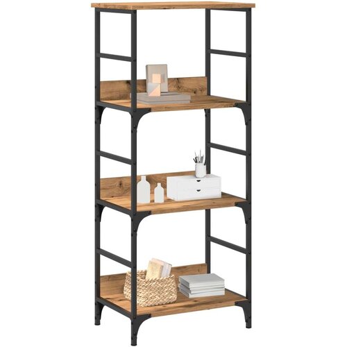 vidaXL Knjižna omara artisan hrast 50x33x117,5 cm inženirski les Cene