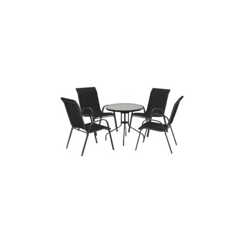 Expert ba&amp;scaron;tenski set set 4 valencia sto 60 x 70 cm i 4 stolice Slike