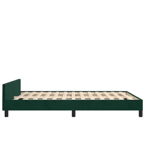  Okvir za krevet bez madraca tamnozeleni 140x200 cm bar&amp;scaron;unasti Slike