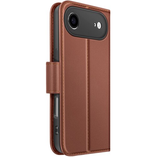 AVIZAR Denarnica etui za iPhone Air iz premium usnja s funkcijo stojala, Rjava, (5000190488) Cene