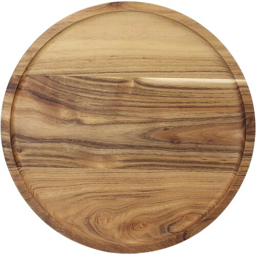 Tognana Daska za serviranje Starbamboo, Okrugla, 28 cm, Braon Slike