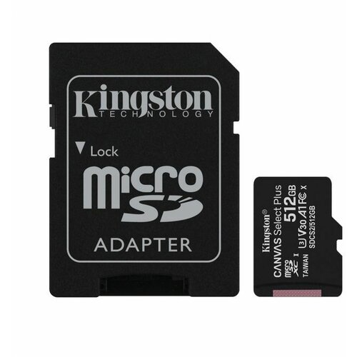 Kingston mikrosd memorijska kartica 512GB selectplus klasa10 Cene