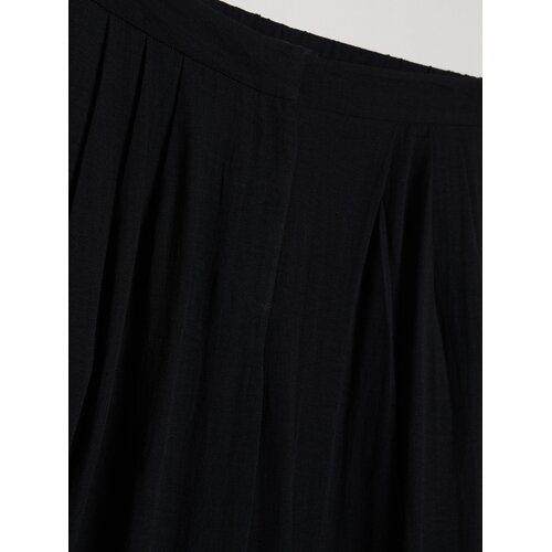 Sinsay Wide leg hlače s viskozom Slike