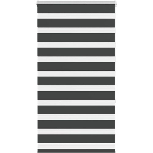 vidaXL Zavjesa zebra crna 70x150 cm širina tkanine 65,9 cm poliester Cijene