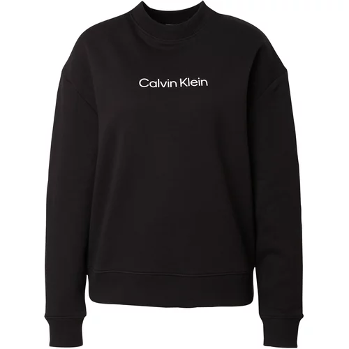 Calvin Klein Sweater majica 'Hero' crna / bijela
