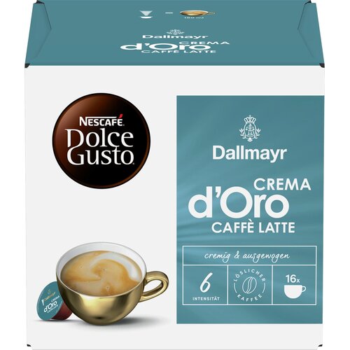Dolce Gusto Dallmayr Crema d’Oro Caffè Latte - 16 kaps Cene