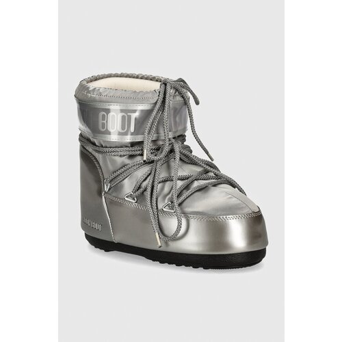 Moon Boot Ženske ski čizme MB Icon Low Glance, Srebrne boje Slike
