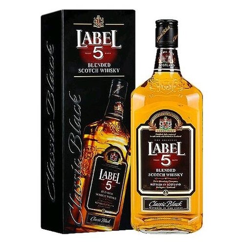 Label 5 Viski kutija 0.7l Slike
