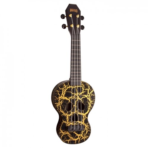 Mahalo MC1SKBK SKULL BLACK - ukulele Slike