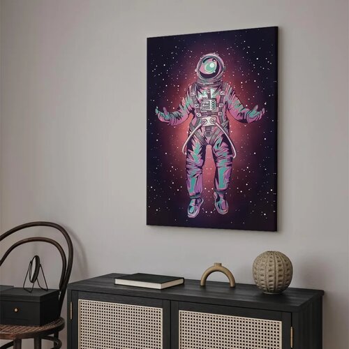  Slika - Lonely Traveler (1 Part) Vertical 40x60 Na talijanskom platnu Slike