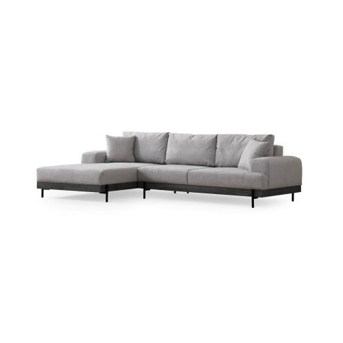 Atelier Del Sofa ugaona garnitura Eti Black Left Grey Slike