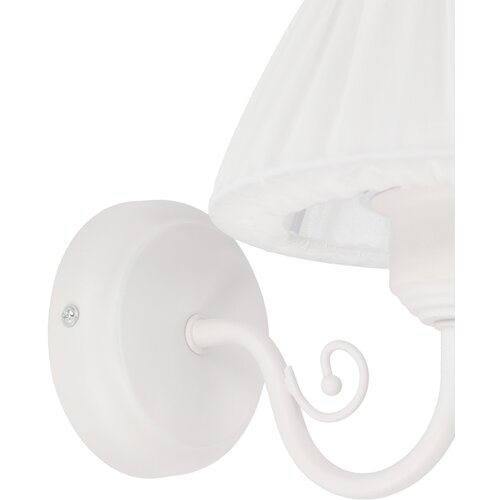 Candellux zefir zidna lampa 1X40W E27 bela Slike