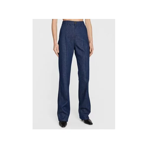 Pinko Jeans hlače Strillo 1J111L A09I Modra Flare Fit
